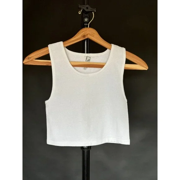 Vintage Paris Accessories, Inc Women's Tank Top XL Paris Vintage Fashion White - Picture 1 of 7